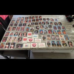 HUGE LOT OF WWE WWF WRESTLING CARDS 1990 TITAN SPORTS
